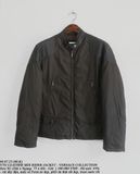  06.07.23 - VTG LEATHER MIX RIDER JACKET - VERSACE COLLECTION 