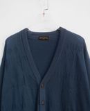  07.26.24 - VTG KNIT CARDIGAN JACKET - EX-CLUB RENOWN 