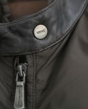  06.07.23 - VTG LEATHER MIX RIDER JACKET - VERSACE COLLECTION 