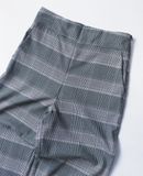  08.14.23 - VTG WOOL FLANNEL BAGGY PANTS - BLACKNAVY 