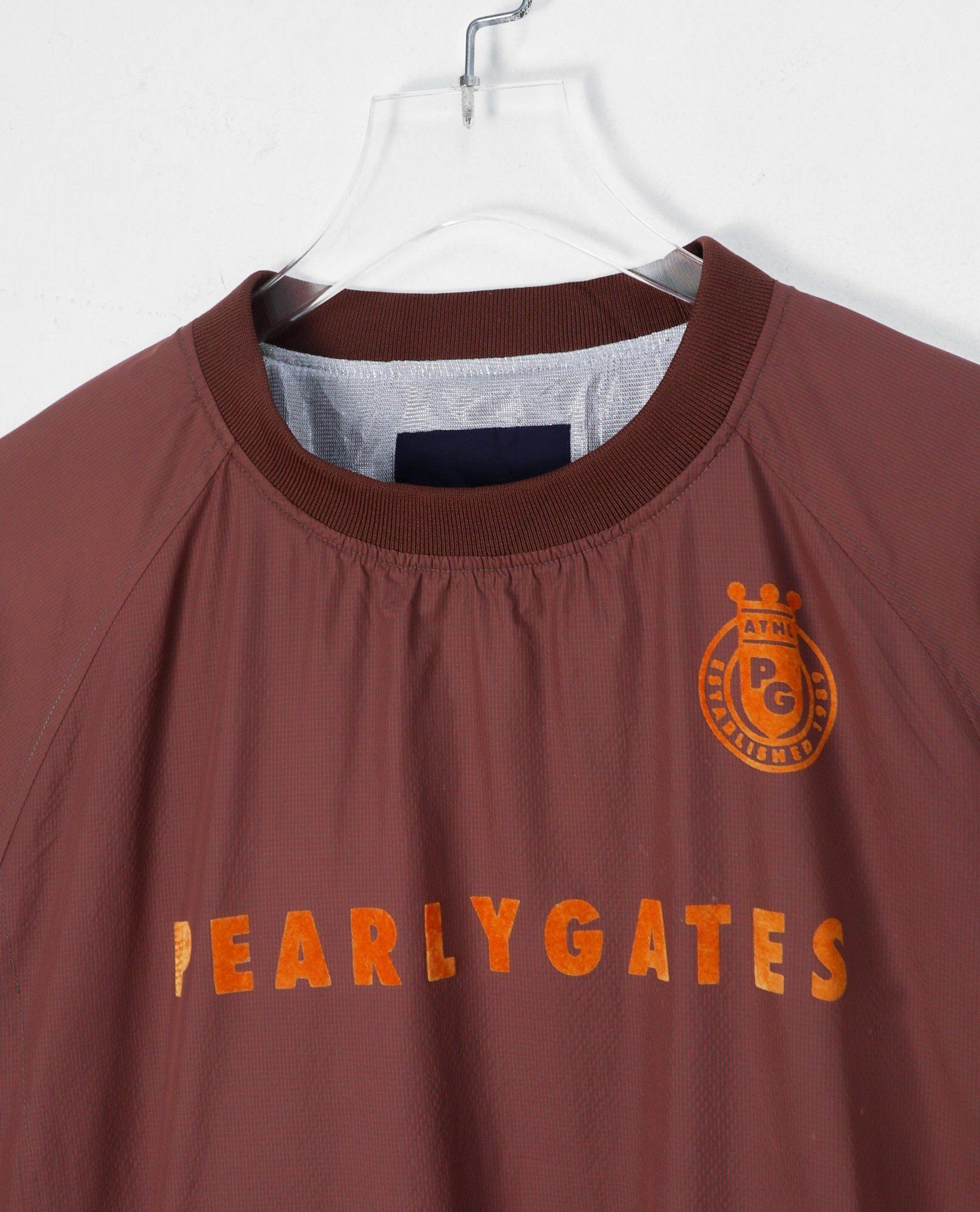  12.18.22 - VTG NYLON WIND SHIRT - PEARLY GATES 