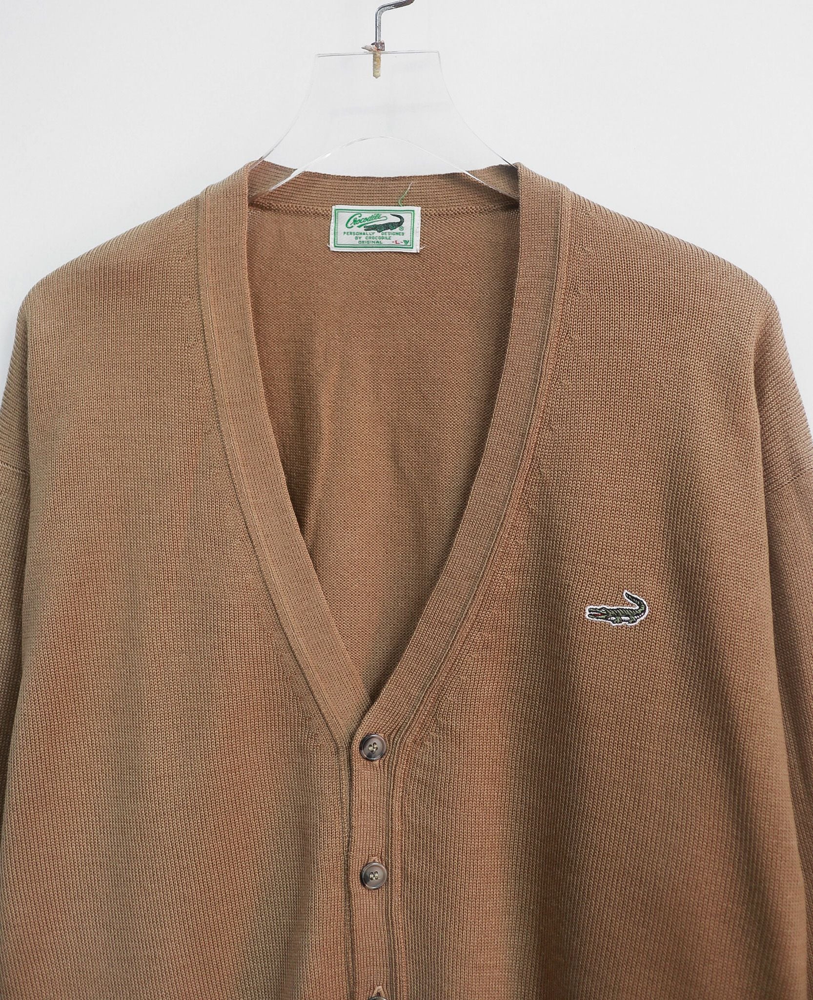  07.26.24 - VTG KNIT CARDIGAN JACKET - CROCODILE 