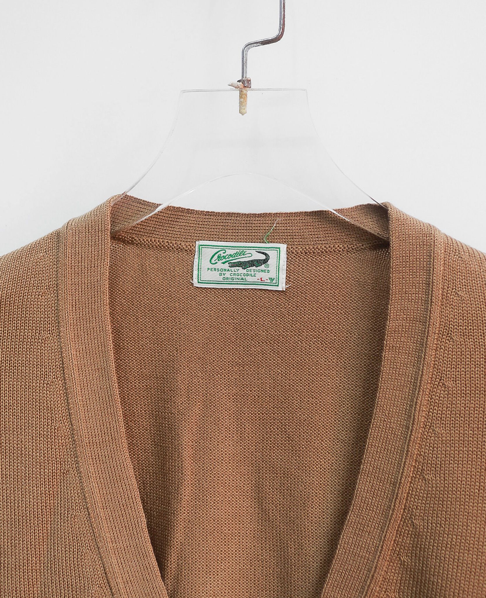  07.26.24 - VTG KNIT CARDIGAN JACKET - CROCODILE 