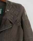  06.07.23 - VTG DENIM CROPPED BIKER JACKET - CRUX 