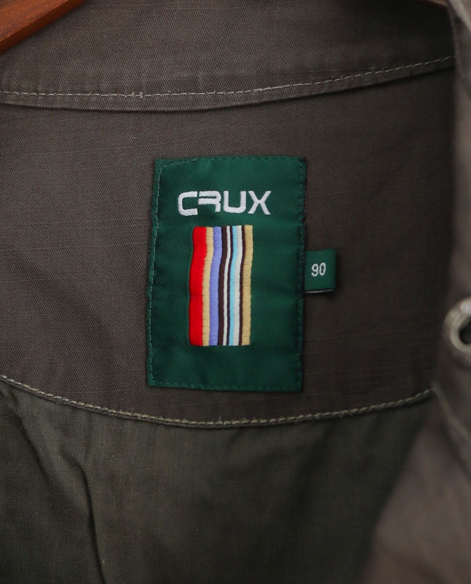  06.07.23 - VTG DENIM CROPPED BIKER JACKET - CRUX 