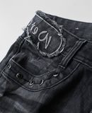  08.16.23 - VTG FLARED DENIM PANTS - JABA 