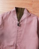  07.28.24 - VTG REVERSIBLE CROPPED BOMBER JACKET - PRIVATE PAUSE 