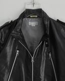  06.05.23 (BLK) - VTG NYLON RIDER JACKET - MOONVILLE 