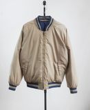  02.29.24 - VTG REVERSIBLE PUFFER BASEBALL JACKET - WRANGLER 90s 