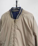  02.29.24 - VTG REVERSIBLE PUFFER BASEBALL JACKET - WRANGLER 90s 