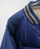  02.29.24 - VTG REVERSIBLE PUFFER BASEBALL JACKET - WRANGLER 90s 
