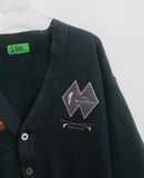  07.27.24 - VTG CROPPED KNIT CARDIGAN JACKET - SEVE 