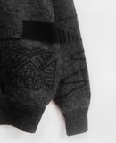  07.27.24 - VTG KNIT BASEBALL JACKET - PARIS 
