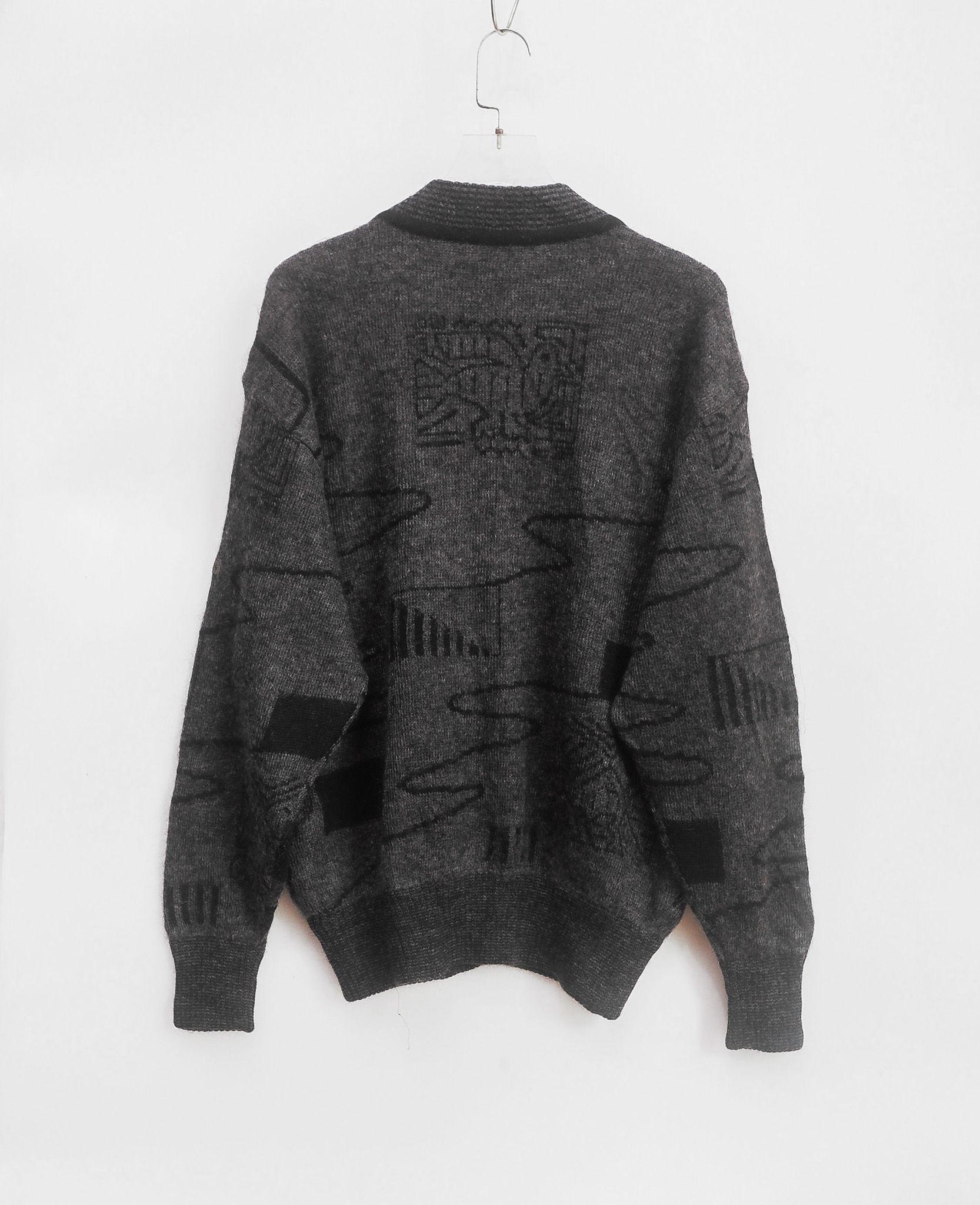  07.27.24 - VTG KNIT BASEBALL JACKET - PARIS 