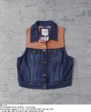  08.11.23 - VTG DENIM VEST JACKET - I LOVE H81 