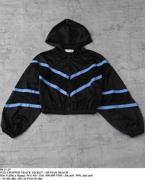  08.11.23 - VTG CROPPED TRACK JACKET - SILVIAN HEACH 