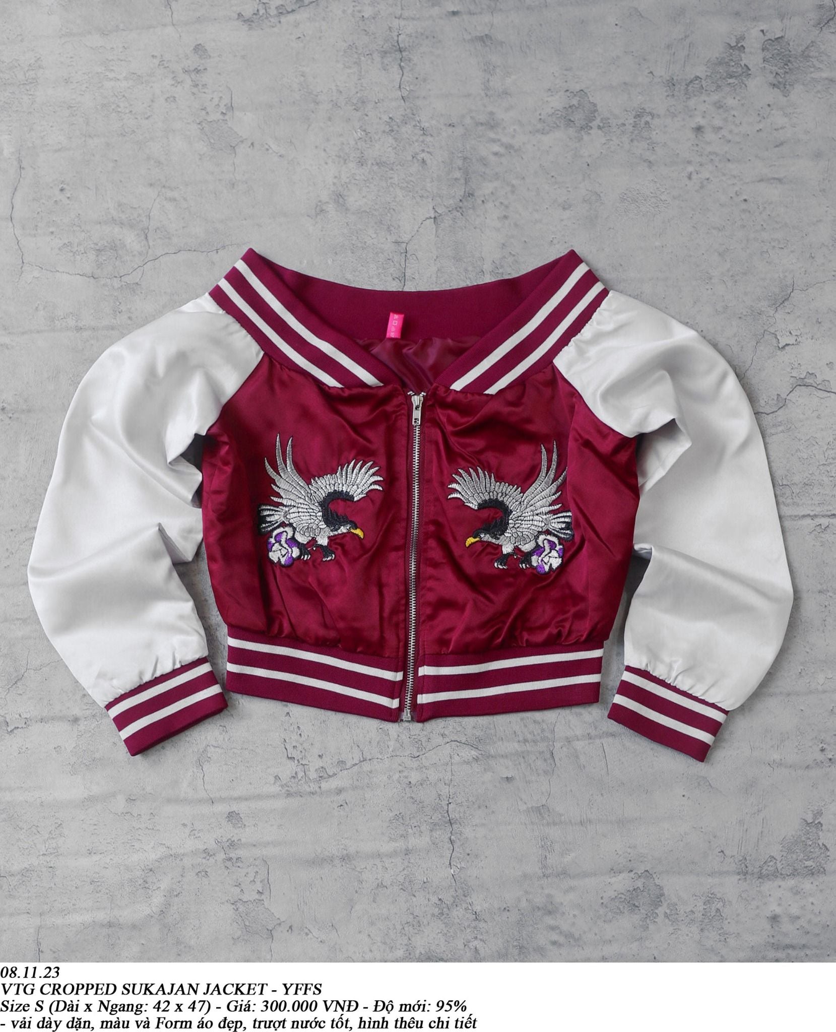  08.11.23 - VTG CROPPED SUKAJAN JACKET - YFFS 