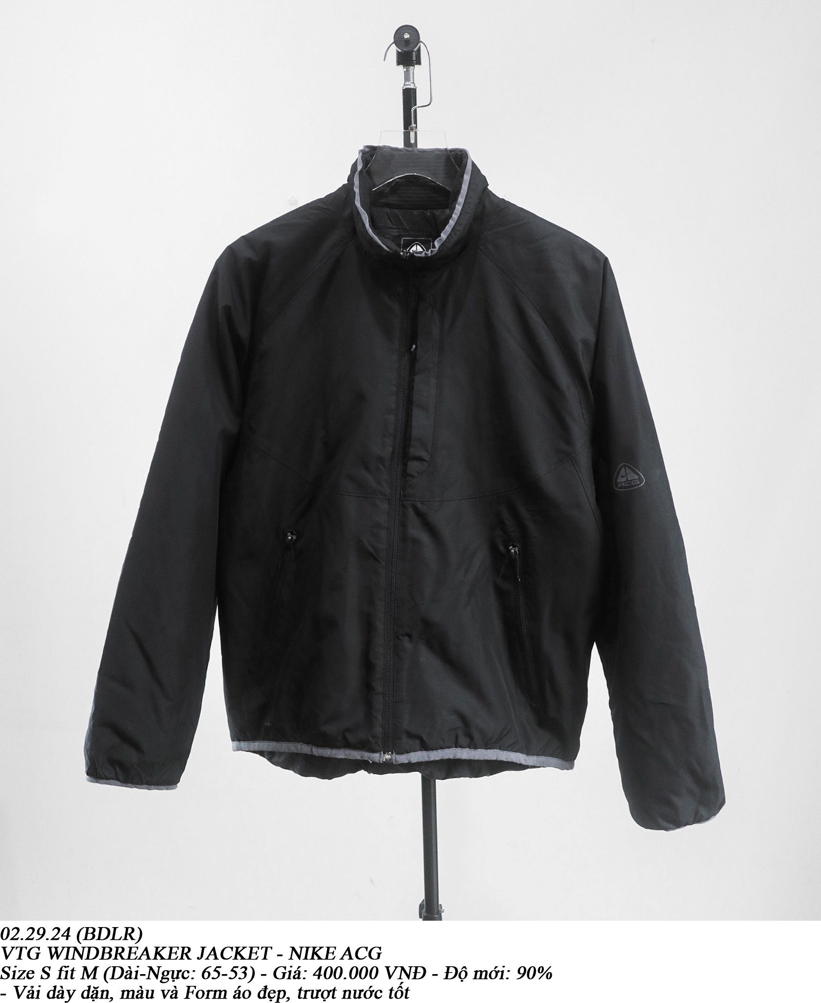  02.29.24 - VTG WINDBREAKER JACKET - NIKE ACG 