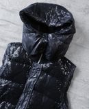  08.11.23 - VTG CROPPED PUFFER VEST JACKET - TRAMONTANA 