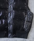  08.11.23 - VTG CROPPED PUFFER VEST JACKET - TRAMONTANA 