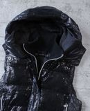  08.11.23 - VTG CROPPED PUFFER VEST JACKET - TRAMONTANA 