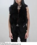  01.05.24 - VTG FUR VEST JACKET - MOS 