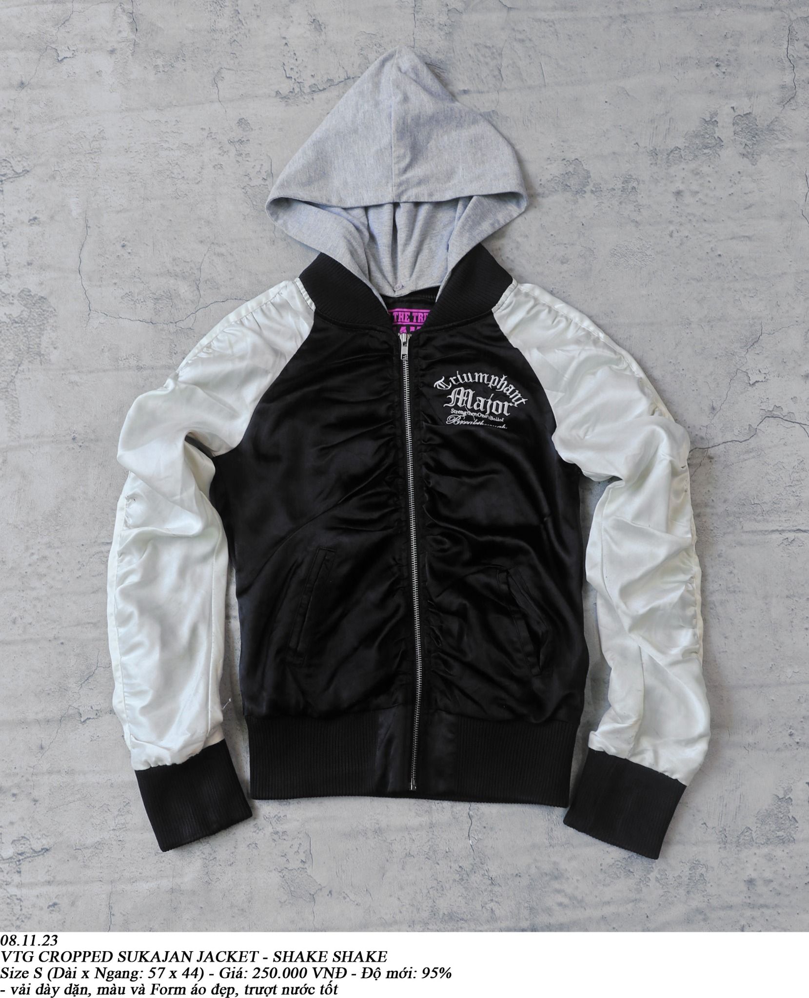  08.11.23 - VTG CROPPED SUKAJAN JACKET - SHAKE SHAKE 