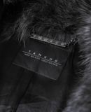  01.03.24 - VTG SLEEVELESS FUR WOOL COAT JACKET - TANKUS 