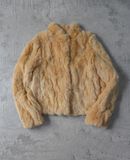  01.03.24 - VTG CROPPED FUR JACKET - RAZZIO 