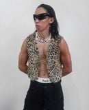  01.05.24 - VTG FUR VEST JACKET - JANE AND DAISY 
