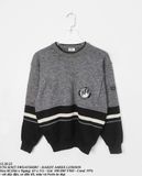  12.20.22 - VTG KNIT SWEATSHIRT - HARDY AMIES LONDON 