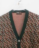  07.28.24 - VTG KNIT CARDIGAN JACKET - GOOD 