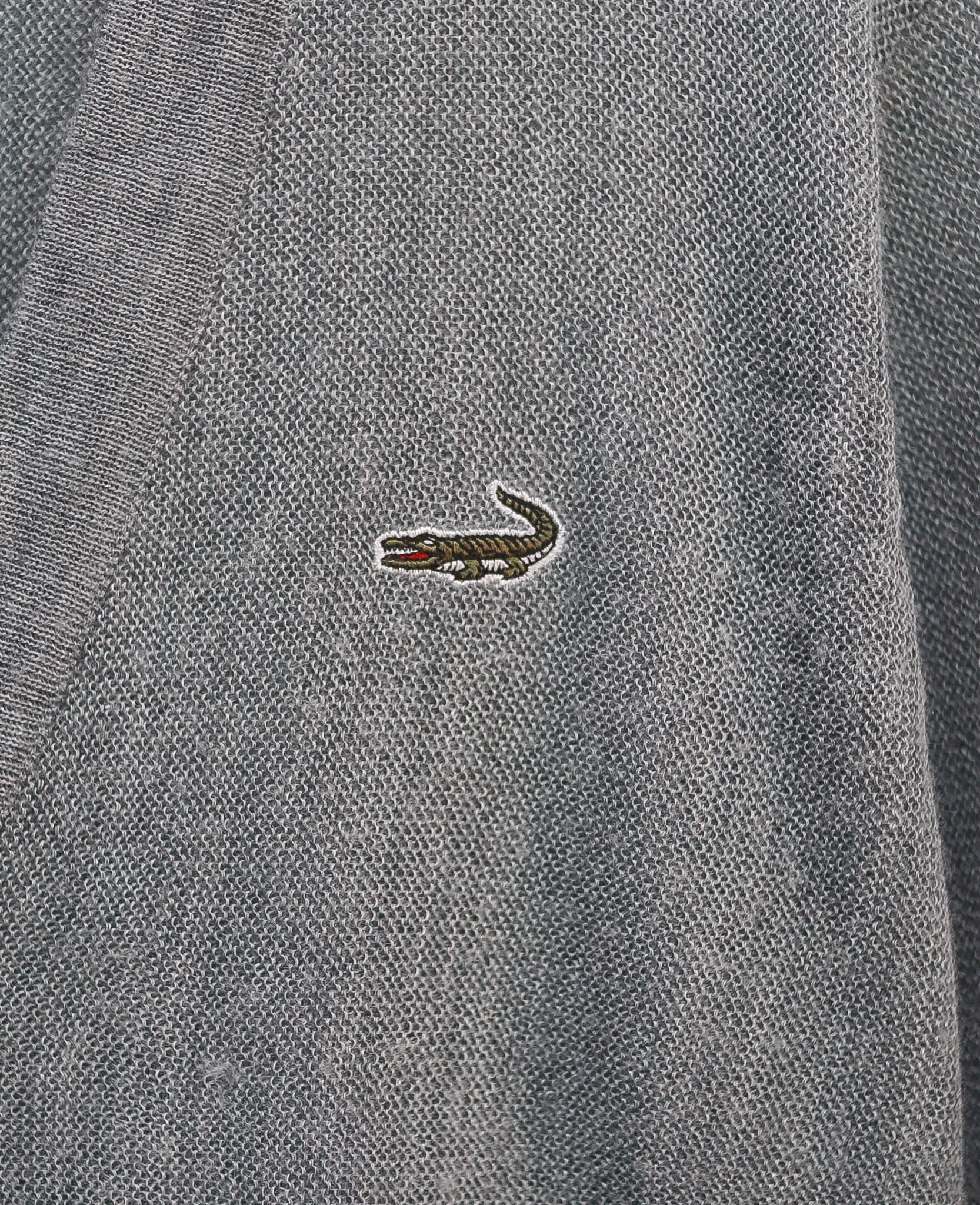  07.28.24 - VTG CROPPED KNIT CARDIGAN JACKET - CROCODILE 90s 