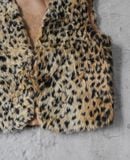  01.05.24 - VTG FUR VEST JACKET - JANE AND DAISY 