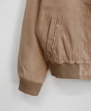 11.19.23 - VTG CROPPED SUEDE BOMBER JACKET - L'ESPOIR 