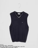  12.21.22 - VTG KNIT VEST - CROCODILE 