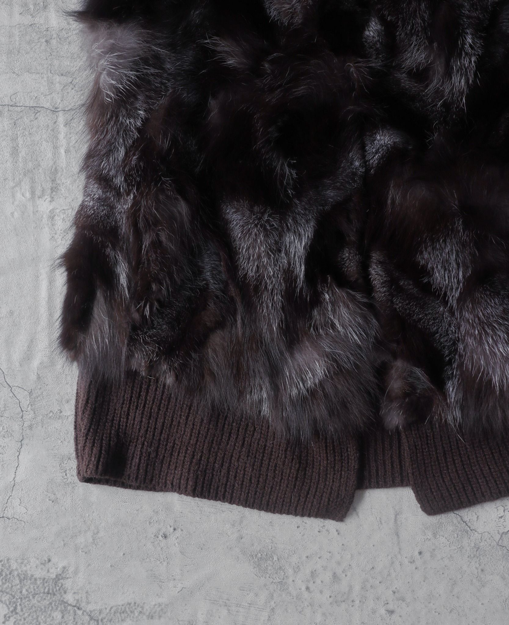  01.05.24 - VTG FUR VEST JACKET - MATRYOSHKA 