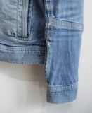  11.19.23 - VTG CROPPED WORK DENIM JACKET - TORA 