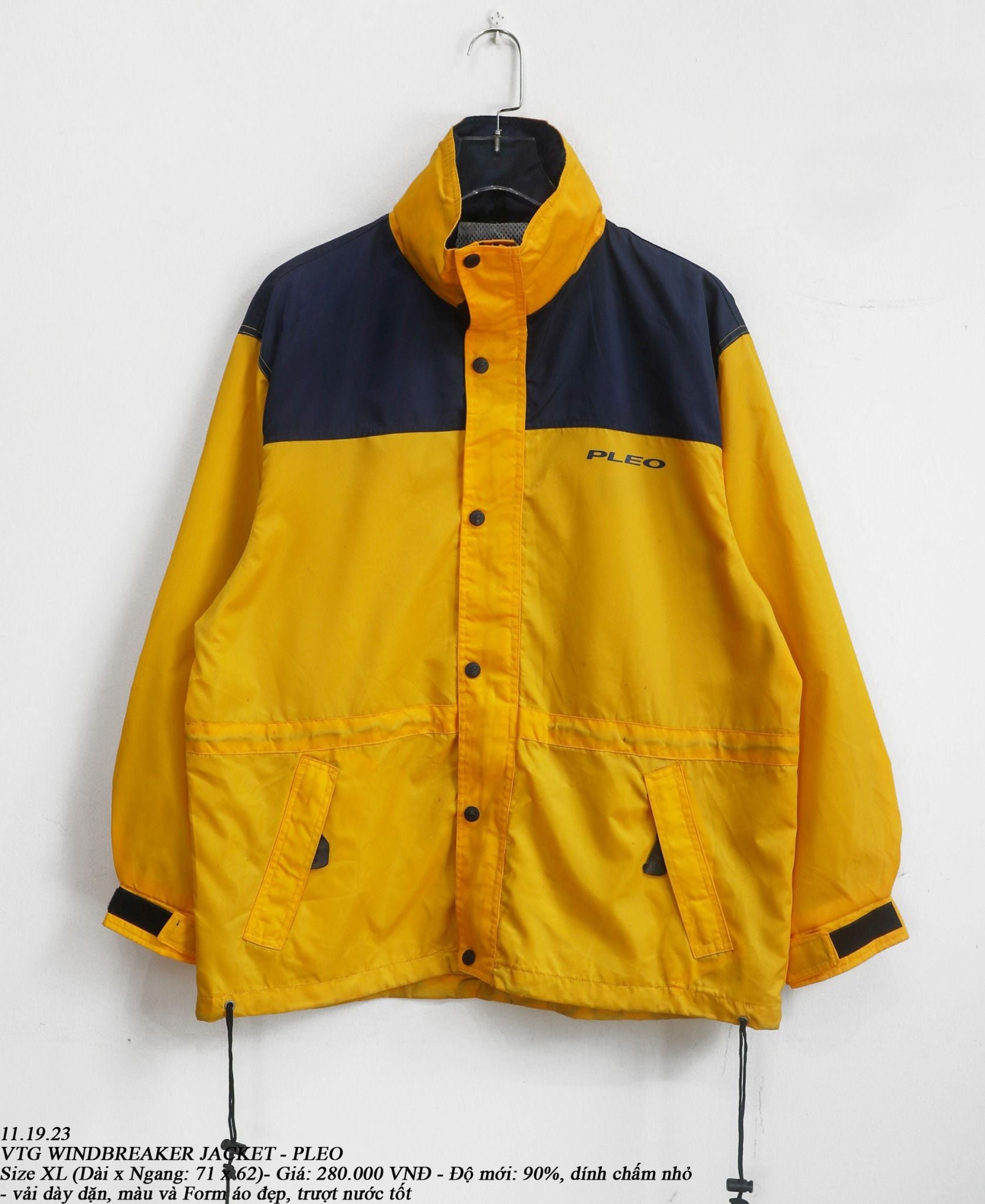  11.19.23 - VTG WINDBREAKER JACKET - PLEO 