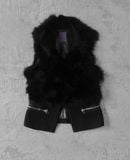  01.05.24 - VTG FUR VEST JACKET - MOS 