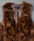  01.05.24 - VTG FUR VEST JACKET - ECOLE DE PARIS 