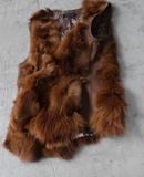  01.05.24 - VTG FUR VEST JACKET - ECOLE DE PARIS 