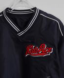  11.19.23 - VTG REVERSIBLE PULLOVER BASEBALL JACKET - MIZUNO 