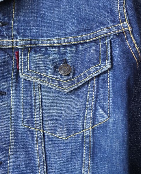  08.04.24 - VTG CROPPED DENIM JACKET - BIGSTONE 