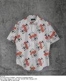  08.18.23 - VTG BUTTON UP SHIRT - IAM NOT A HUMAN BEING 