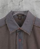  08.18.23 - VTG BUTTON UP SHIRT - BLUE MARU 