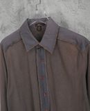  08.18.23 - VTG BUTTON UP SHIRT - BLUE MARU 