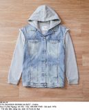  08.04.24 - VTG HOODED DENIM JACKET - ZARA 