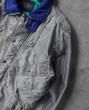  02.20.24 - VTG CROPPED SKI WINDBREAKER JACKET - DESCENTE 