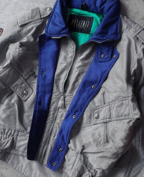  02.20.24 - VTG CROPPED SKI WINDBREAKER JACKET - DESCENTE 